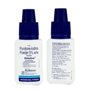 Betadine Powder 10 g bottle 5 %